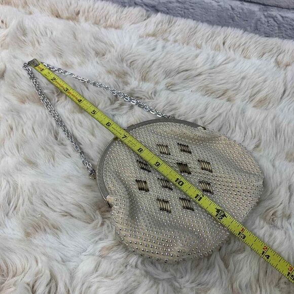 Vintage Ivory Beaded Evening‎ Bag Kiss Lock from Safram - Picture 6 of 7